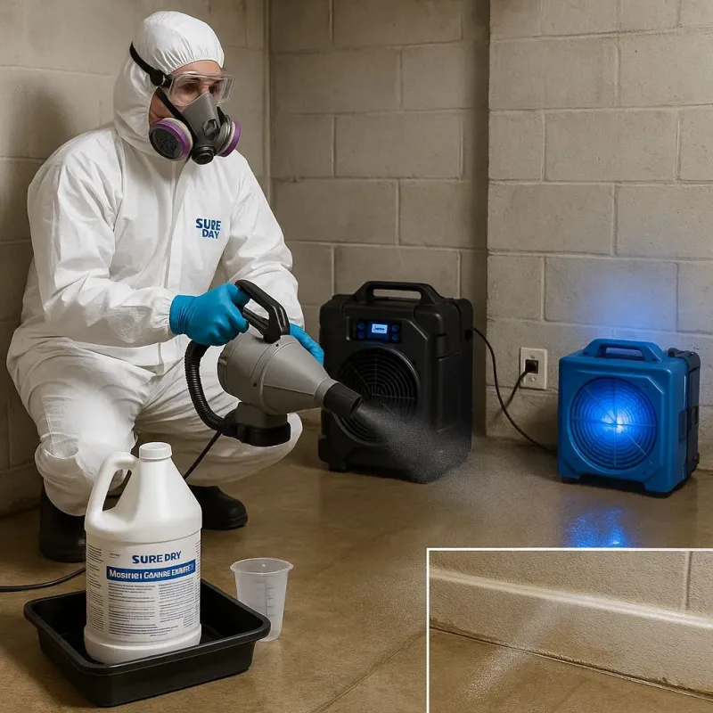 Sanitization and Odor Removal process in Saxon, SC