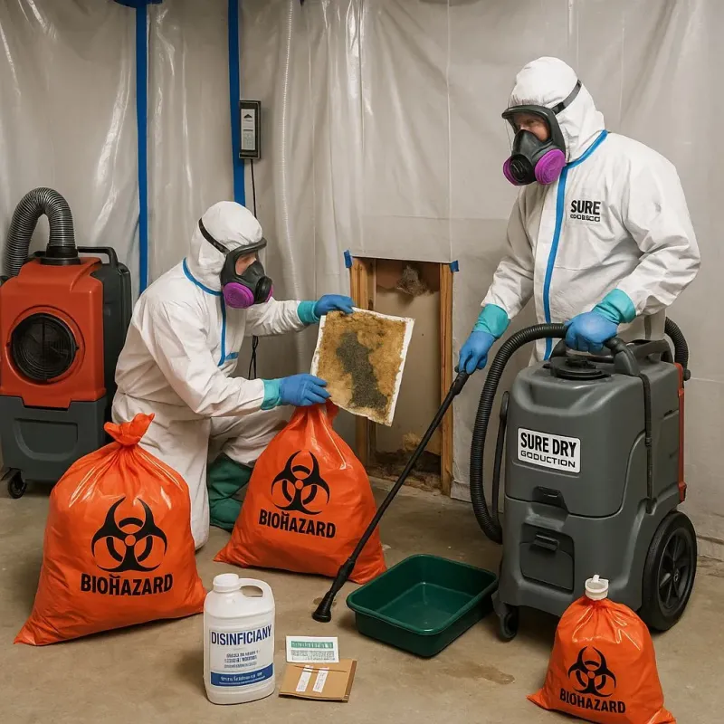 Contaminated Water Handling Protocols process in Saxon, SC