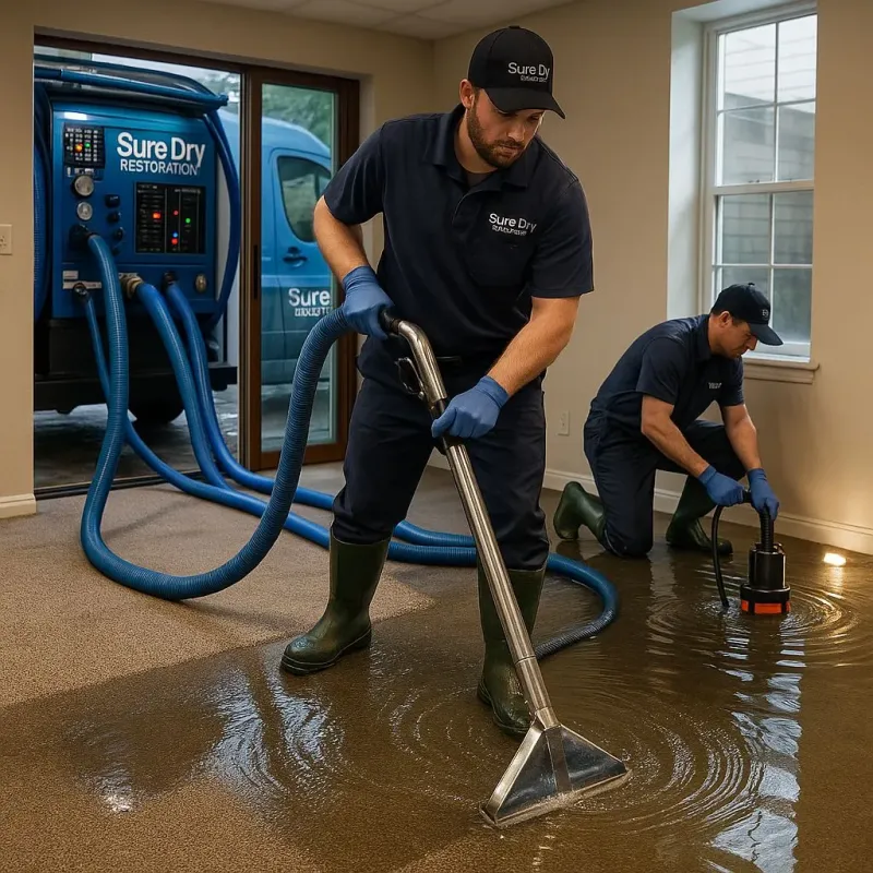 Water Extraction and Removal process in Saxon, SC